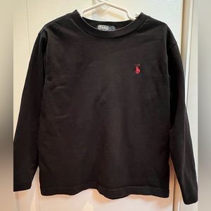 Polo— boys size 4 long sleeve shirt
